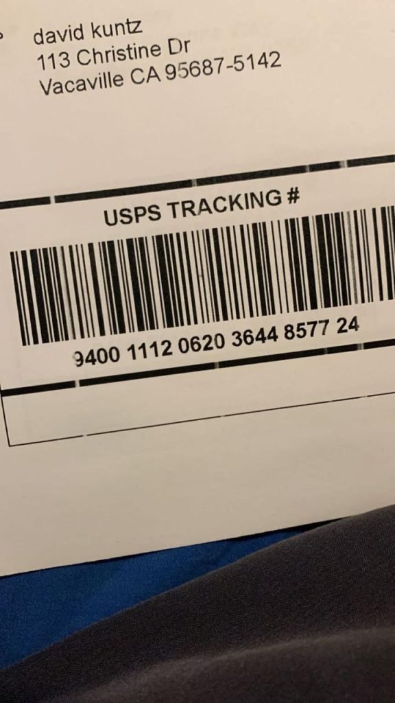 Verified delivery receipt reborn dolls shipped USA state 3