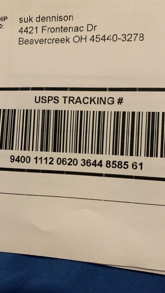 Shipping tracking confirmation delivered USA state 2